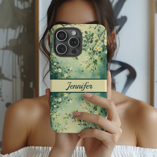Custom Wildflower Phone Case Gift for Her Mom Aunt