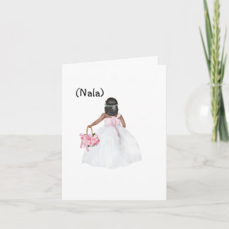 Custom Will You Be My Flower Girl? Card 
