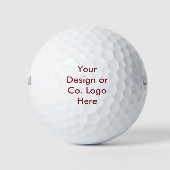 Custom Wilson Ultra 500 Distance Golf Ball (Front)