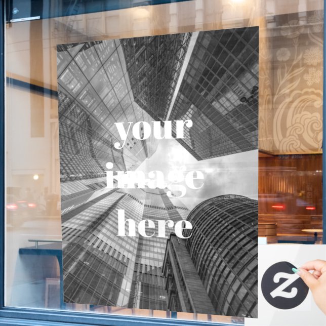 Custom Window Cling (Cafe Window)