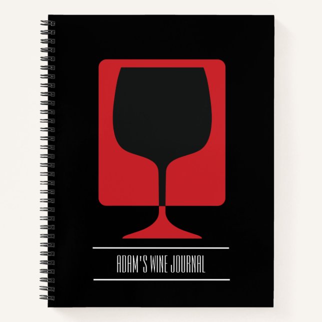 Custom Wine Journal (Front)