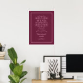 Custom Wine Tasting Art Print - Home Decor (Home Office)