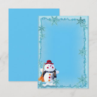 Custom Winter Wedding Invitation