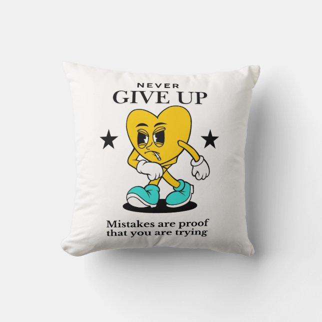 Custom with Aesthetic Design  Throw Pillow (Front)