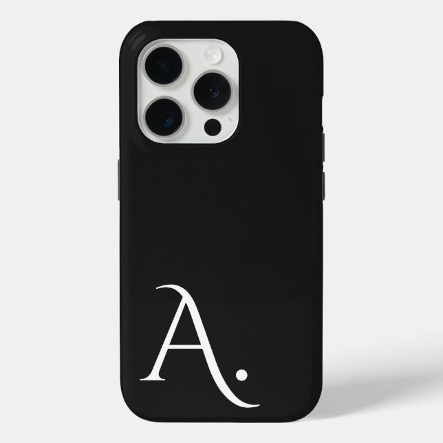 Custom with Initial Name Case-Mate iPhone Case (Back)