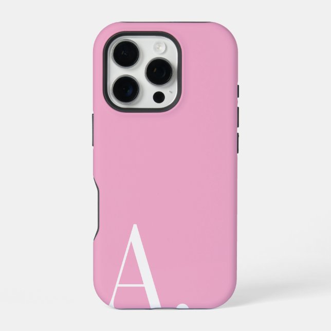 Custom with Initial Name iPhone Case (Back)