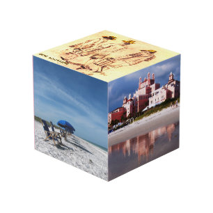 Custom Wood Photo Cube