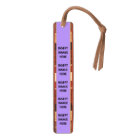 Custom Wooden Bookmark Template Create Your Own