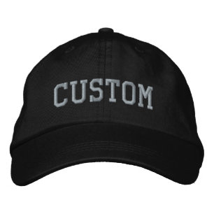 Custom Word Text Her Personalized Gift for him Embroidered Hat