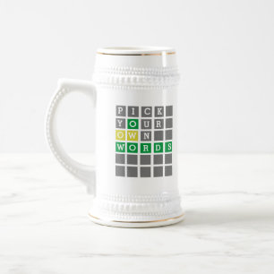 Custom Wordle Mug