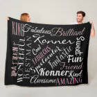 Custom Words Personalized Positive Attributes