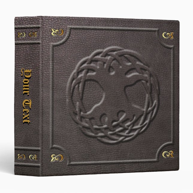 Custom World Tree Book of Shadows Binder (Front/Spine)