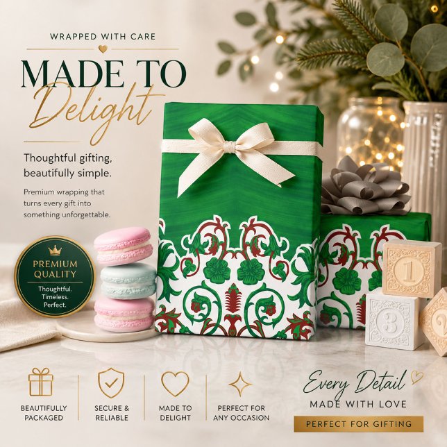 Custom Wrapping Paper | Matte Finish | Gift-Ready  (Creator Uploaded)