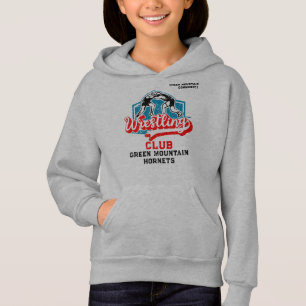 Custom Wrestling Team Club School Name Number
