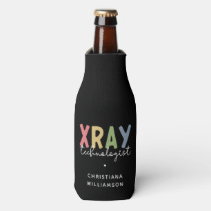 Custom Xray Technologist X-ray Tech Gifts Bottle Cooler