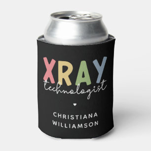 Custom Xray Technologist X-ray Tech Gifts Can Cooler