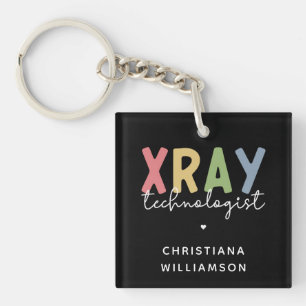 Custom Xray Technologist X-ray Tech Gifts Keychain