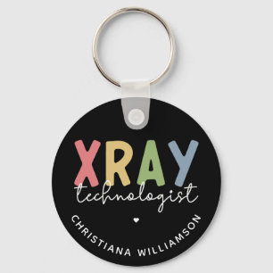 Custom Xray Technologist X-ray Tech Gifts Keychain