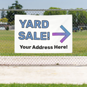 Custom YARD SALE! Banner