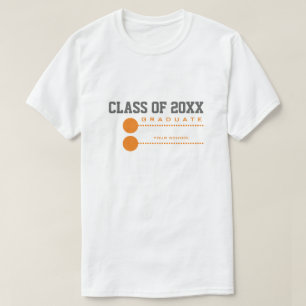 Custom Year School Graduation T-Shirts