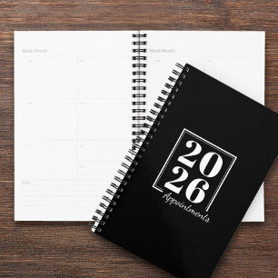 Custom Year, Text, Logo, Web URL, Appointment Planner