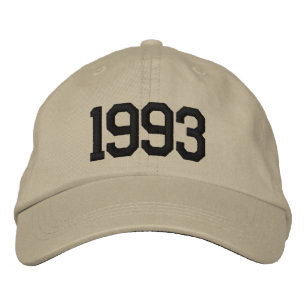 Custom Year Vintage Milestone Birthday Gift Embroidered Hat