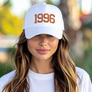 Custom Year Vintage Milestone Birthday Gift Embroidered Hat