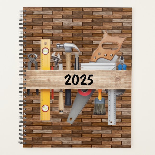 Custom Yearly Date Contractor  Planner (Front)