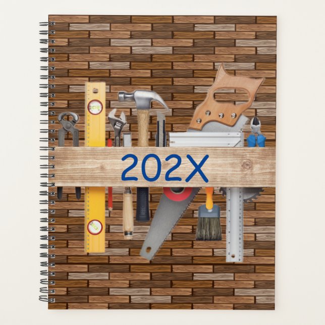 Custom Yearly Date Planner (Front)