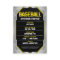 Custom Yello Baseball Trading Card Baseball Player