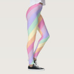 Custom Yellow Blue Green Purple Womens Colourful Leggings<br><div class="desc">Trendy Modern Elegant Pink Yellow Orange Blue Green Purple Stripes Custom Colourful Template Womens Leggings.</div>