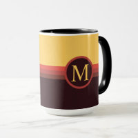 Custom Yellow Red Maroon Black Colour Block