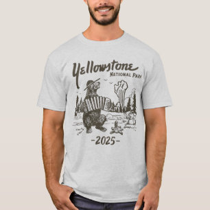 Custom Yellowstone Road Trip 2025 Family Shirt