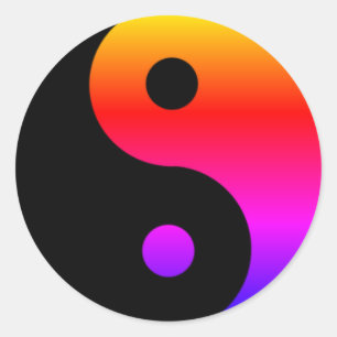 Custom Yin Yang Stickers