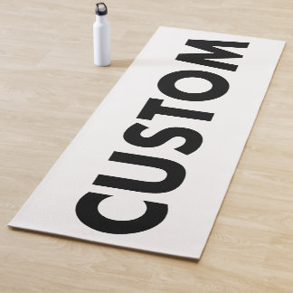 Custom Yoga Mat 2 Sided Print LANDSCAPE Orientated