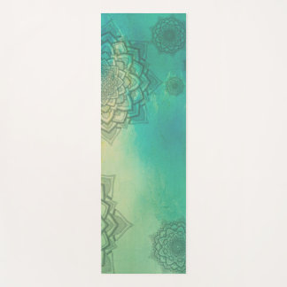 Custom yoga mat mandala