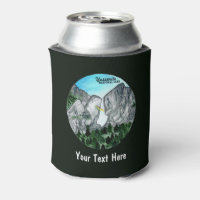 CUSTOM Yosemite National Park Waterfal Watercolor