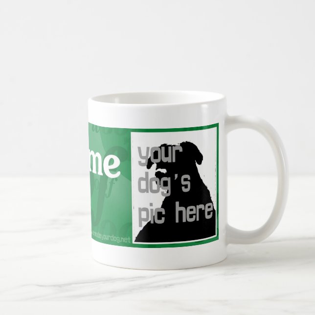 Custom "You had me at woof" mug (Right)