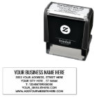 Custom Your Business Address Self-inking Stamp