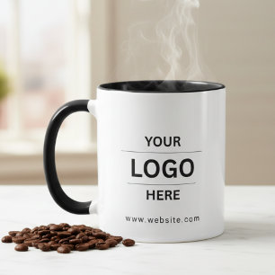 Custom Your Business Logo Branded Coffee Mug