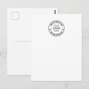 Custom Your Business Logo Name Template Postcard