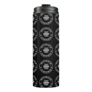 Custom Your Business Logo Name Template Thermal Tumbler