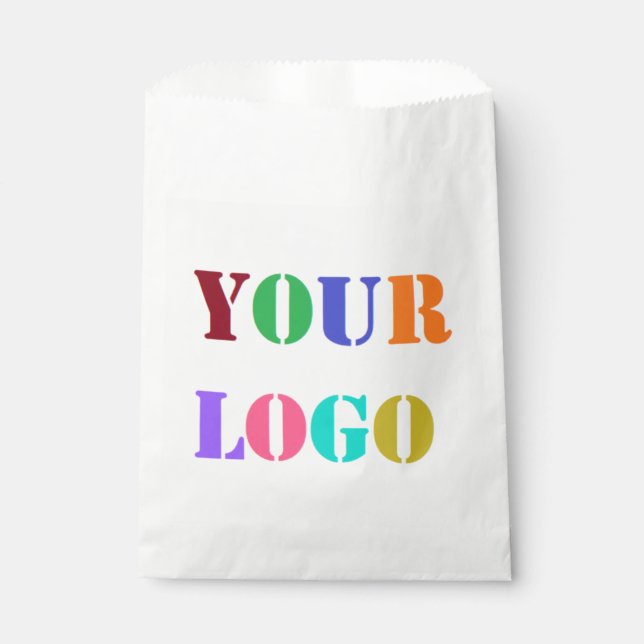 Custom Your Business Logo Personalized Favour Bag (Front)