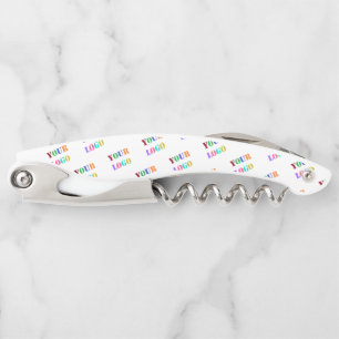 Custom Your Business Logo Promotional Personalized Corkscrew
