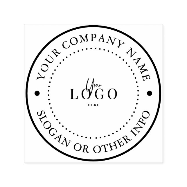 Custom Your Business Logo Self-inking Stamp (Design)