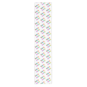 Custom Your Business Logo Table Runner Template