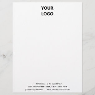 Custom Your Business Personalized Letterhead