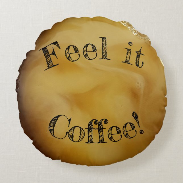Custom your coffee is ready personalized pillow (Front)
