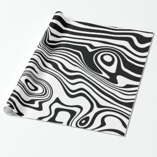 Custom Your Colors Waves Gift Wrapping Paper