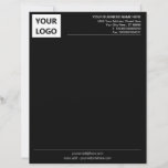 Custom Your Colours and Font Letterhead with Logo<br><div class="desc">Custom Colours and Font - Simple Personalized Your Business Letterhead with Logo - Add Your Logo - Image or QR Code / Name - Company / Address - Contact Information / more - Resize and move or remove and add elements / image with Customization tool ! Choose Font / Size...</div>